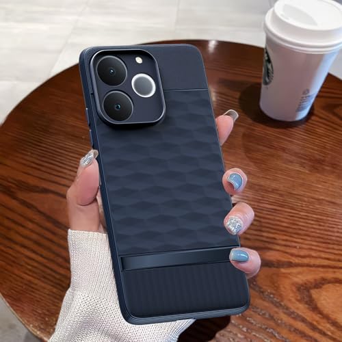 Image of Outlouders Back Cover for Realme C71 | Full Camera Protection | TPU Soft Flexible Shockproof Bumper Case (Blue)