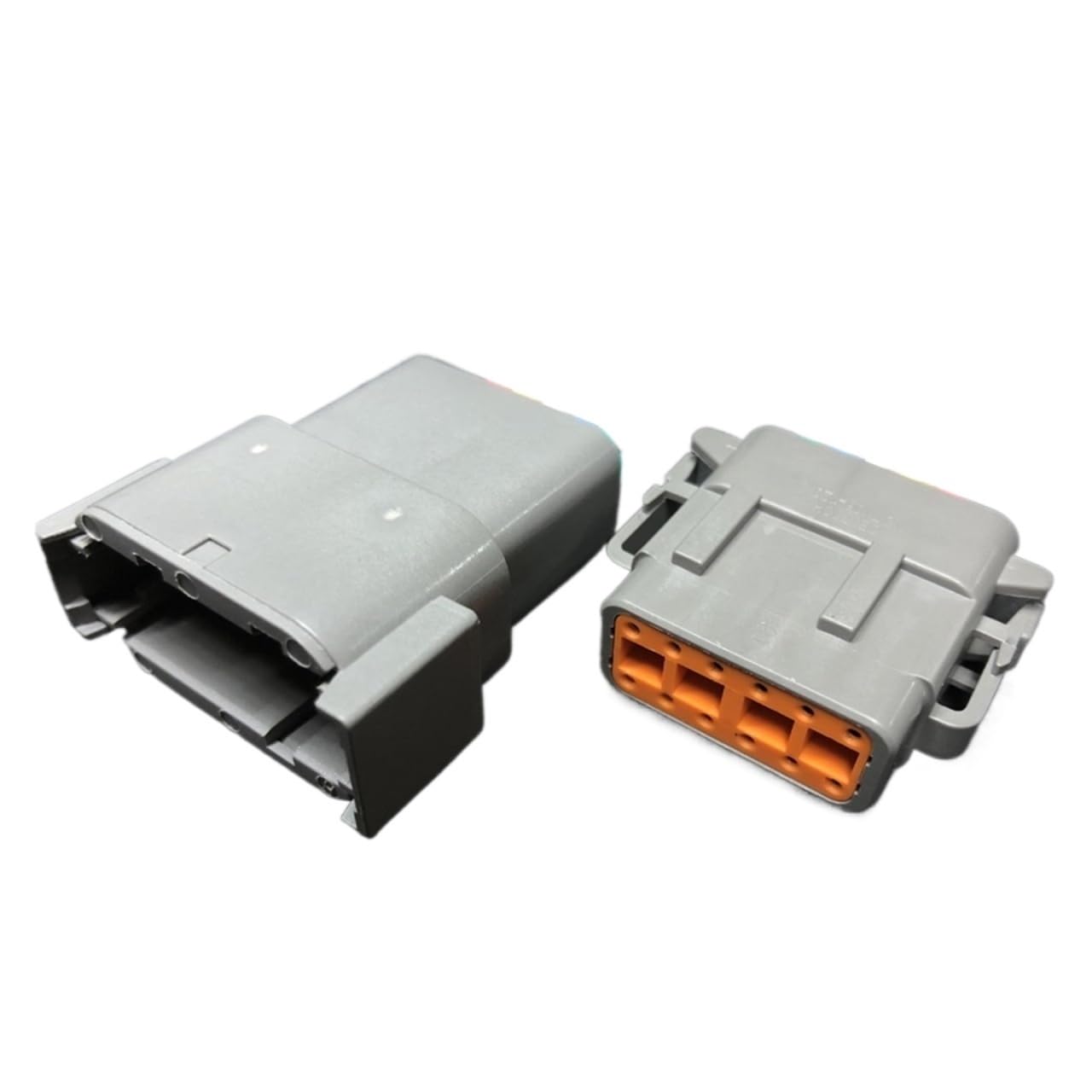 Dtm04-2p Car Harness Connector Deutsch Sealed Waterproof 2/3 / 4/6 / 8/12 Pin Sensor Wire Socket Wire Length 15cm (Color : 3p Strip line, Size : 1sets)