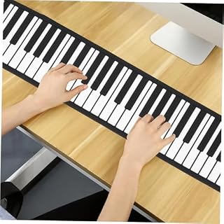 ifundom 88 Rouleaux Piano 88 Touches Roulées à La Main Instrument De Musique Piano Piano Électronique Roulé à La Main Piano Pliable 88 Touches Piano Portatif Gel De Silice Black - Les Beatles, Paul McCartney, John Lennon, RIngo Starr, George Harrison ifundom 88 Rouleaux Piano 88 Touches Roulées à La Main Instrument De Musique Piano Piano Électronique Roulé à La Main Piano Pliable 88 Touches Piano Portatif Gel De Silice Black – Image 6