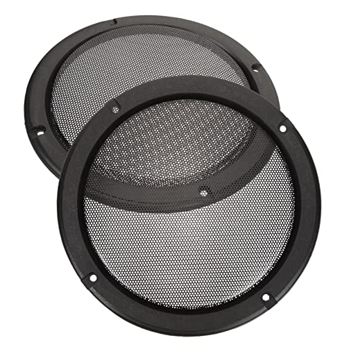 OSALADI 2pcs Car Speaker Protective Mesh Cover Speaker for Home Audio and Easy Installation for