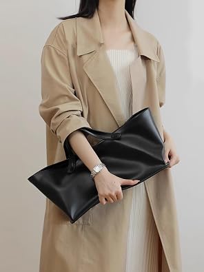 Big Bags -Women's Genuine Cowhide Handbag Shopping Bag Casual Purse Fashion Commuting Real Leather Bags