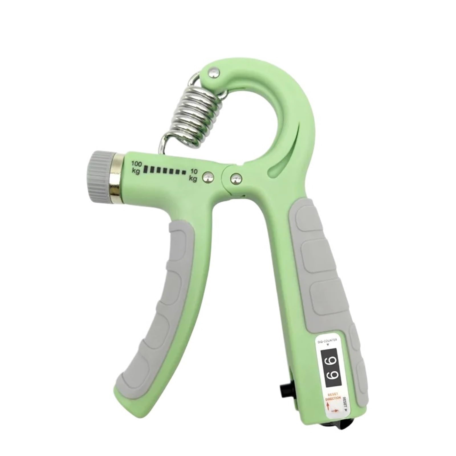 FLYIODFCXV Wrist trainer, 10-100kg With Counter Wrist Forearm And Hand Exerciser For Muscle Building(Green count)