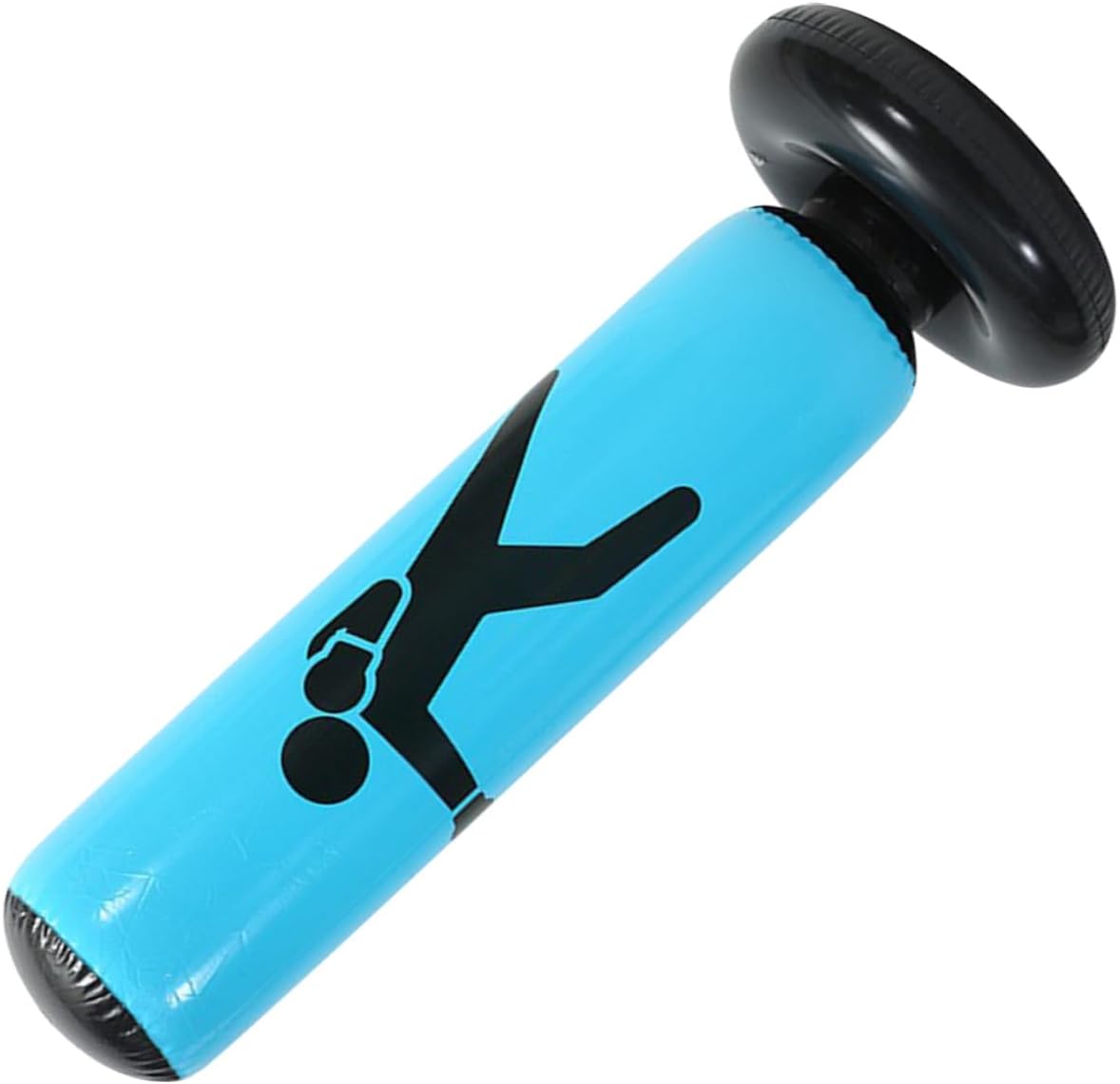 MAGICLULU Inflatable Punching Bag and Freestanding Boxing Bag for Adults with Stable Support Structure Blue Fitness Stress Relief Tumbler for Home Exercise