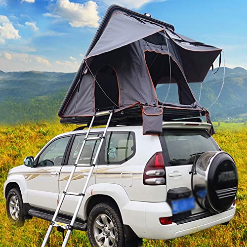 Carpa de techo rígido para 3 personas con escalera de aluminio miniatura 2