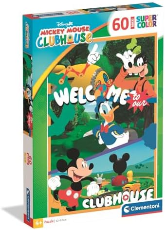 Clementoni - Disney Jr. Mickey Mouse Clubhouse Super Color Maxi ...
