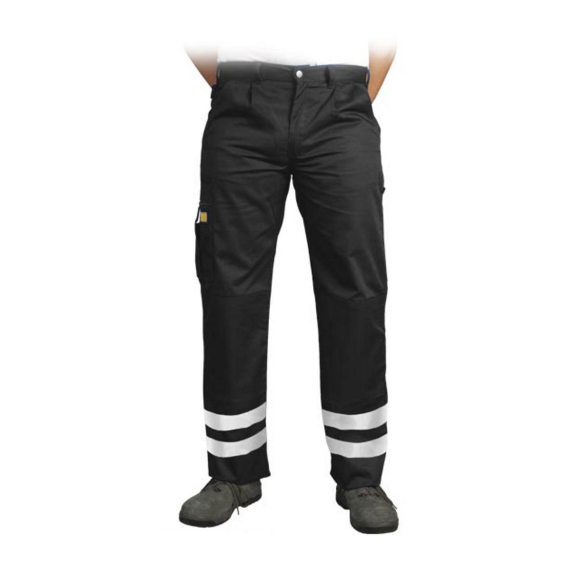 Warnhose Arbeitshose mit Reflektionsstreifen Gr. 56, der EN471