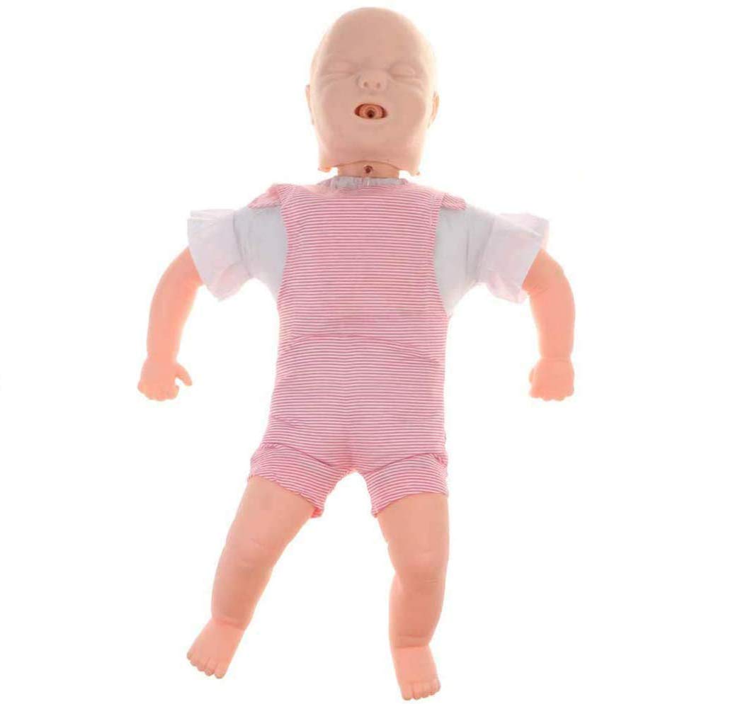 Sjdopulse Infant Infarction Model Cpr Manikin Teaching Model - Baby Care Simulator First Aid Foreign Body Blocking Lab Demonstration For Nursing Medical Training Teaching