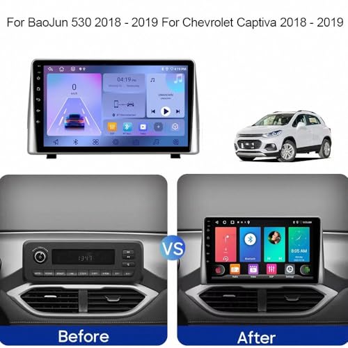 Radio de coche 2 DIN con Bluetooth manos libres y Mirror Link para BaoJun 2