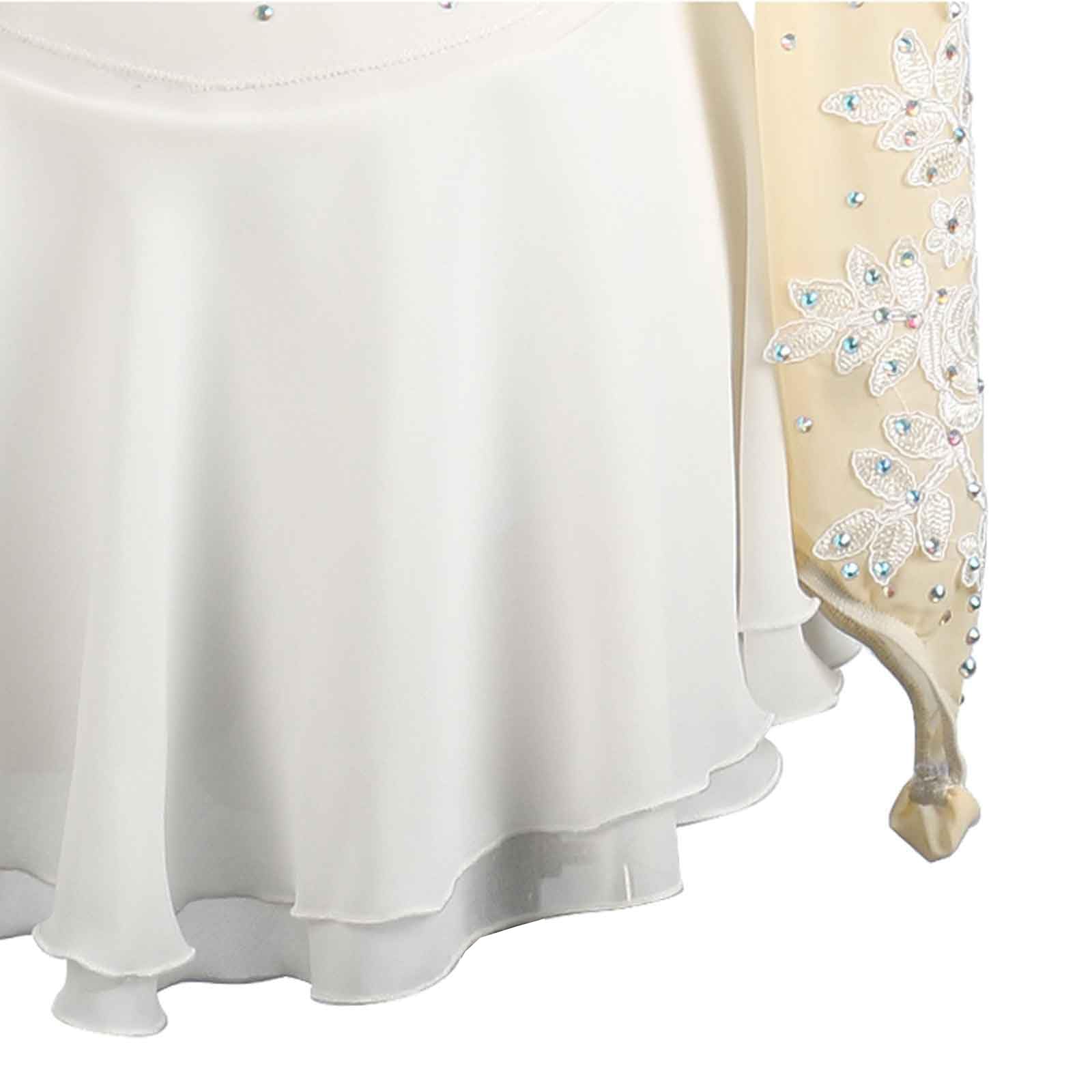 Vestido de patinaje artístico sobre hielo for niñas, trajes de baile de competición de retales estampados for mujeres con diamantes de imitación brillantes