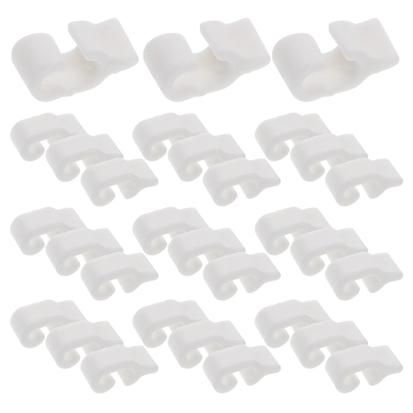 Wire Cage Clips Cabinet Buckles Plastic Wire Clips for Pet Cages DIY Assembly Dog Rabbit Chicken Bird Cage(400pcs)