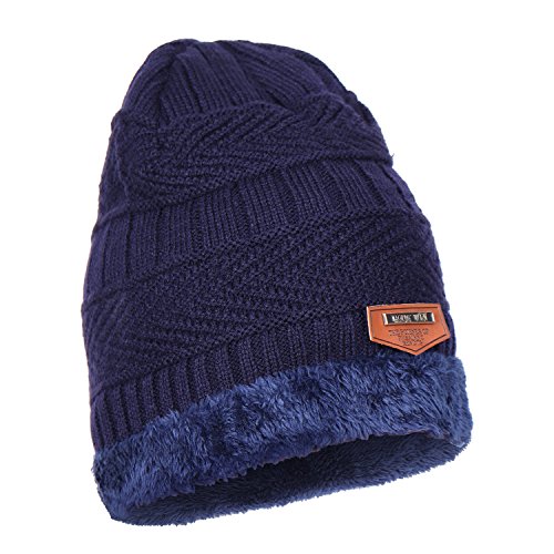 Image of iSWEVEN Fashionable Woolen Beanie Cap for Men- (4014, Free Size)