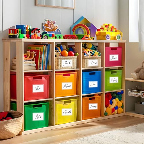 Image of Chinco 30 Pcs Self Adhesive Pockets, Bin Labels for Storage Bins, Clear Pocket Label Sleeves, Plastic Index Card Holder with Top Open for Organizing Bins Box Drawer(3.6 x 4.8 Inches)