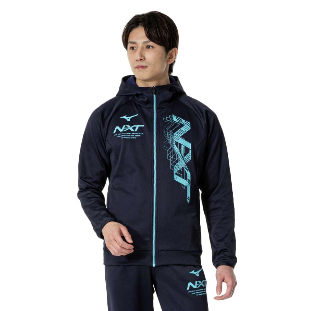 Amazon.co.jp: トレーニングウエア N-XT スウェットフーディ 裏起毛