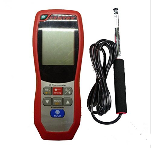 GOWE Hot Wire Anemometer IR Thermo Anemometer for Ventilation System