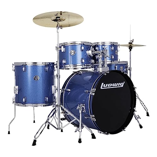 Amazon.com: Ludwig Accent FUSE 5pc Acoustic Drum Set Pack
