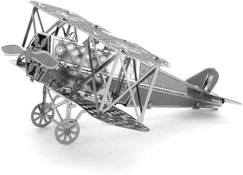 Metal Earth Fokker D-VII Airplane 3D Kit de modelado de metal Fascinaciones