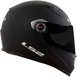 Capacete Ls2 Ff358 Monocolor Preto Fosco 61/Xl