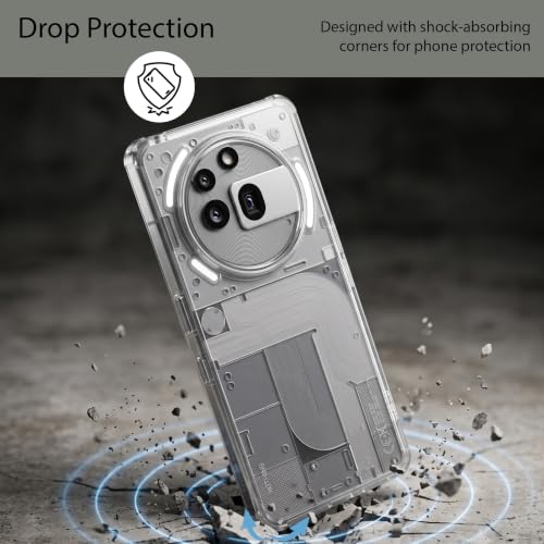 NIUKIN Transparent Case for Nothing Phone 3a Pro - Image 3