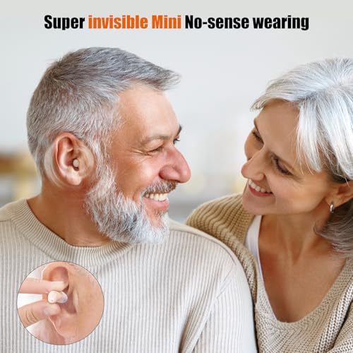 Flaygo Pro Hearing Aids for Seniors with Intelligent Auto-Noise Cancelling (Not Amplifiers),Rechargeable Digital OTC with 32-Channel, Super Mini,7-Day Standby,Battery Digital Display&UV Sterilization - Thumbnail 4