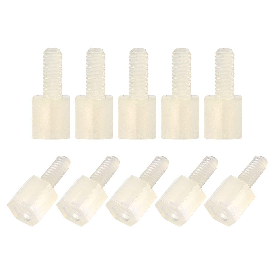 Amazon.co.jp: XYWHPGV M2x5mm + 5mmオス-メス六角ナイロンPCB