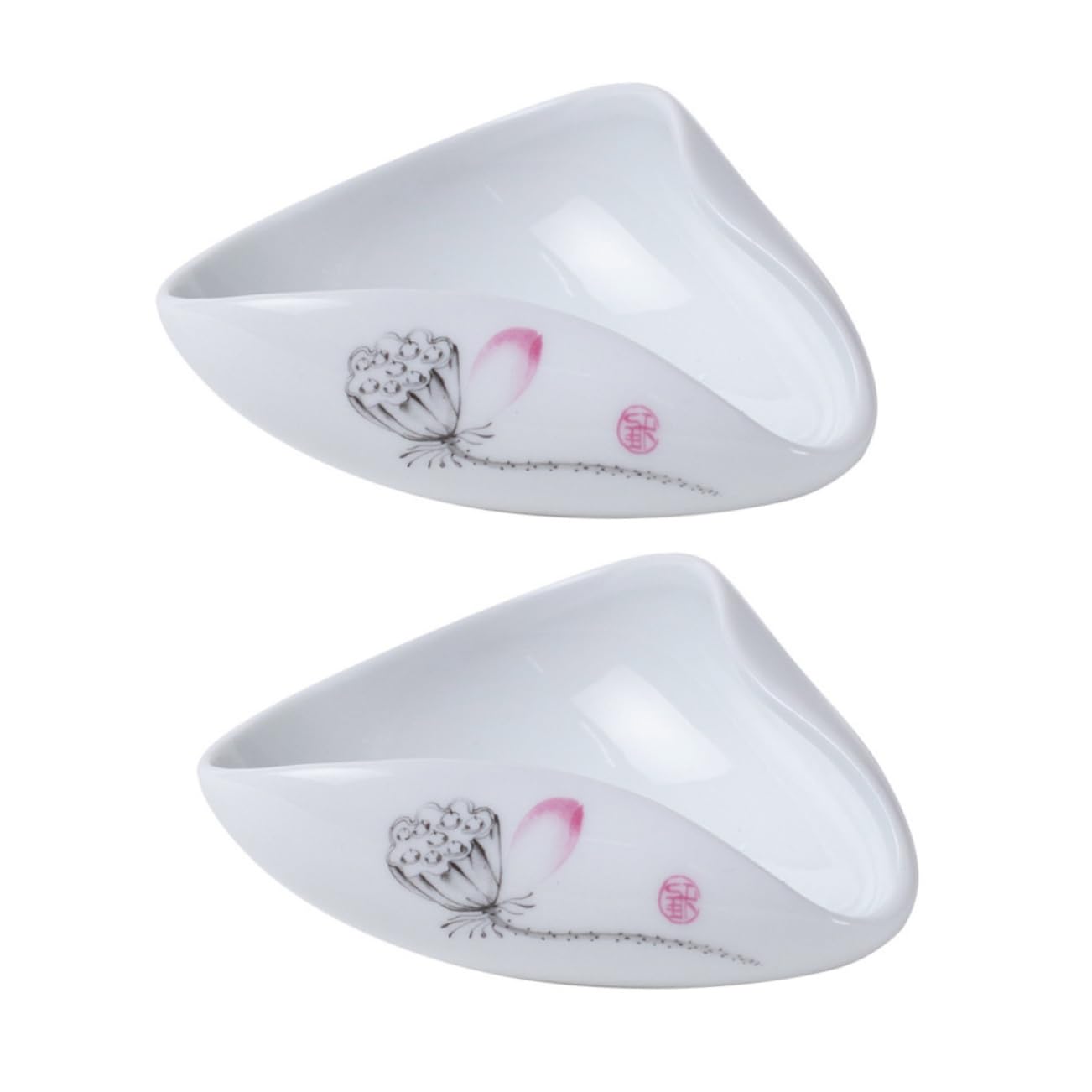 PRETYZOOM 2pcs Ceramic Tea Spoon Loose Leaf Tea Holder Scoop Party Supplies Dispenser