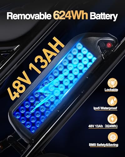 Qlife Electric Bike for Adults/Teens Spark-1500W Peak Motor