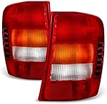 ACANII - For 1999-2004 Jeep Grand Cherokee Tail Brake Lights Lamps w/Circuit Board Left+Right