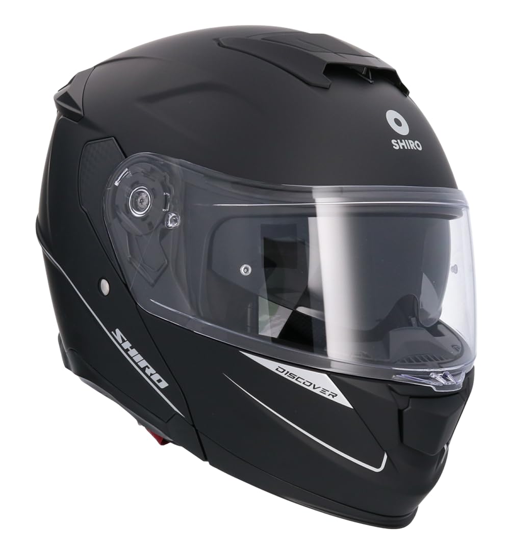 Shiro Helmet Casco Modular FF950 Discover Negro Mate (M 57/58)