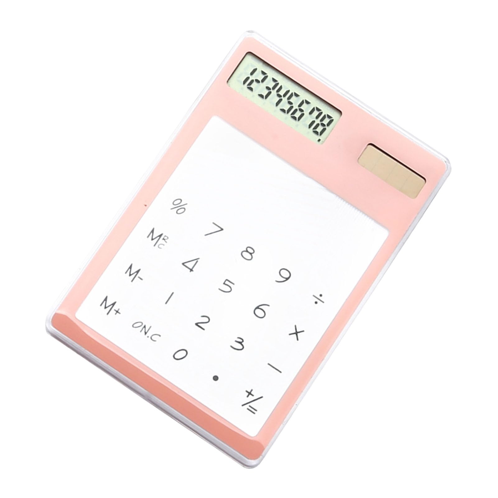 Cryfokt Calculator, Energy Efficient Lightweight Stylish Transparent Solar Calculator for Office (#4)