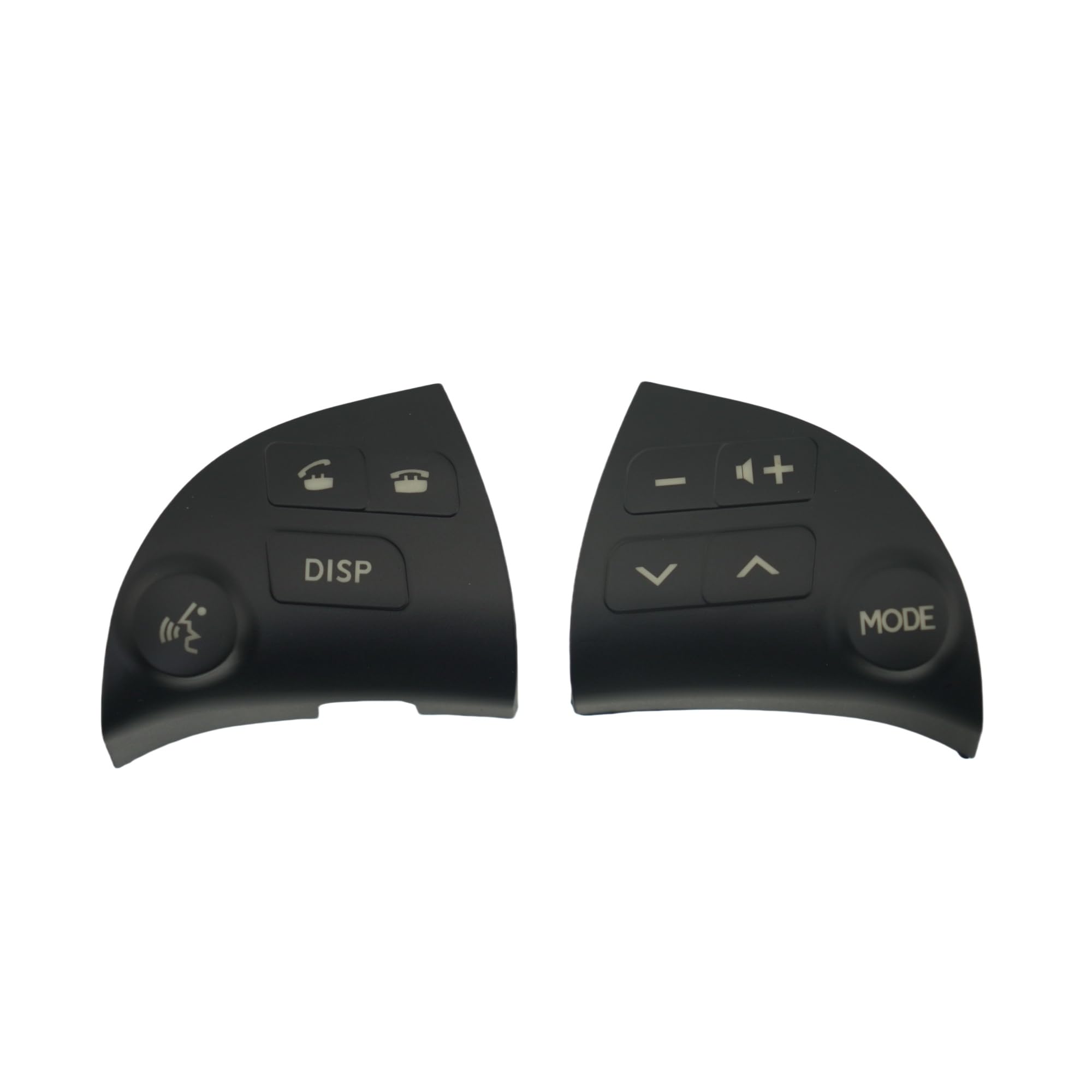Rldym 1 Pair Steering Wheel Volume Control Switch Button Left and Right Side 84250-33190-C0 for Lexus ES350 2006-2012