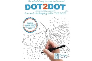 Dot-to-Dot for Adults: Fun and Challenging Join the Dots