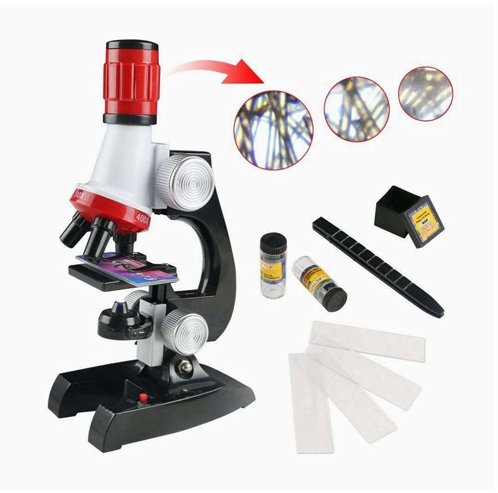 Globular Science Kits with Slides Educational Beginner Microscope Kit with LED 100X 400X and 1200X Magnification for Kids Students (B09DL9N66H) Amazon Price History, Amazon Price Tracker