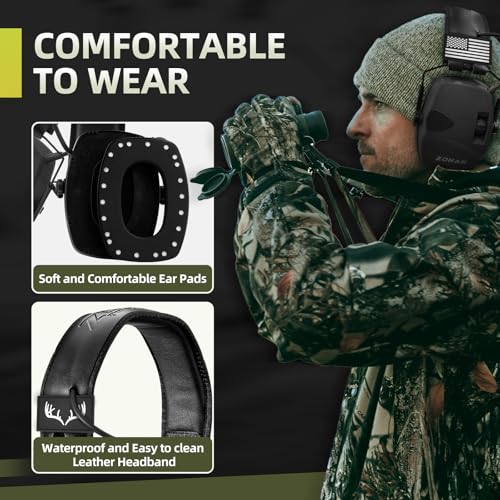 Image of ZOHAN EM054 Electronic Shooting Ear Protection