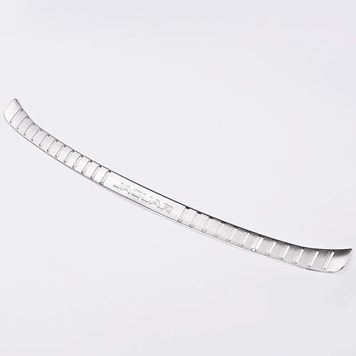 Miniatura 2 de YIWANG 304 - Cubierta de acero inoxidable para parachoques trasero exterior para Jaguar F-Pace x761 2015-2017, Plateado