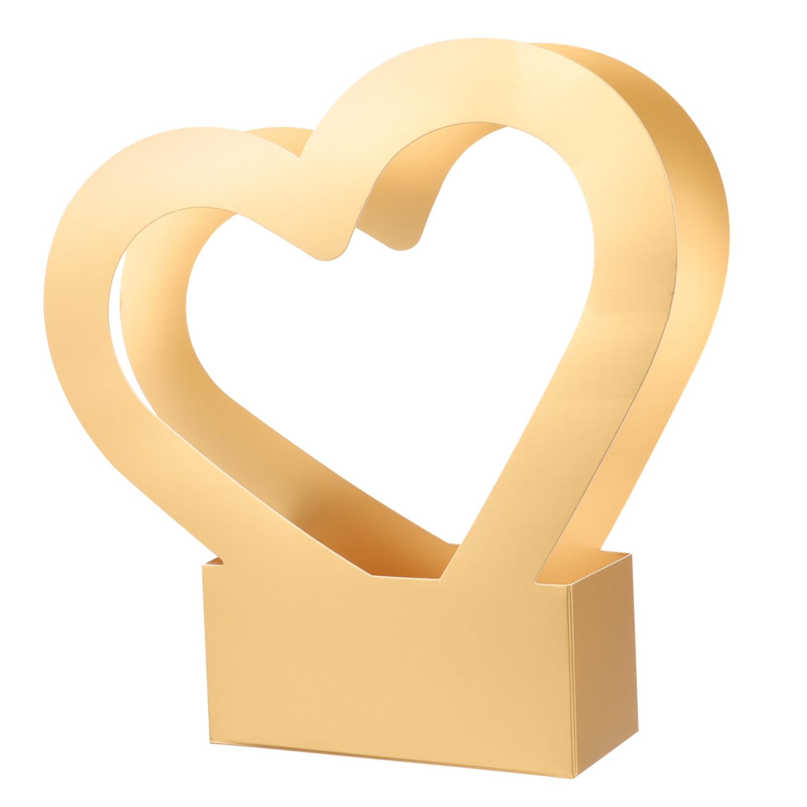 Heart Shape Paper Flower Box with Handle Premium Packaging for Fresh Flowers Bouquets and Portable Design for Weddings Parties and Celebrations