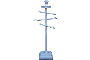 HYDROTOOLS BY SWIMLINE 89033 Heavy Duty Freestanding Poolside Towel Rack - Outdoor Towel Holder
