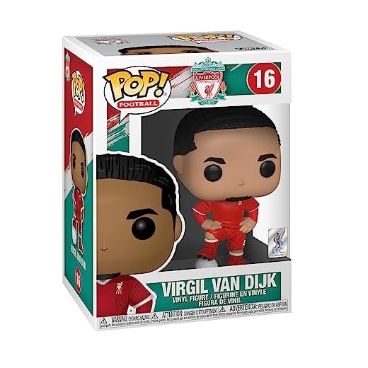 Funko Pop! Football: Virgil Van Dijk - (Liverpool) - Liverpool FC - Figura de Vinilo Coleccionable - Idea de Regalo- Mercancia Oficial - Juguetes para Niños y Adultos - Sports Fans