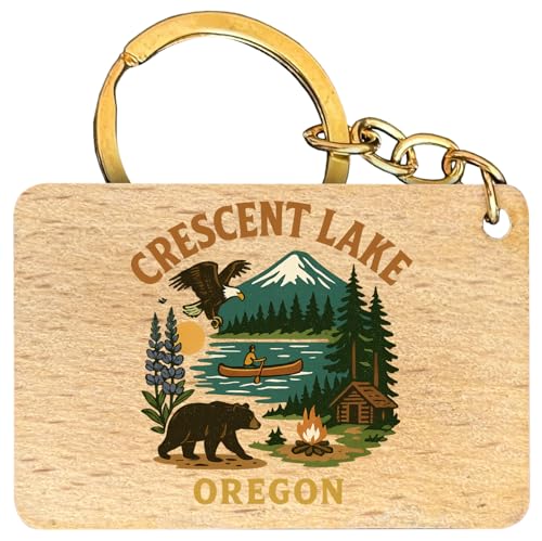 R and R Imports Crescent Lake Oregon Keepsake Souvenir Flat