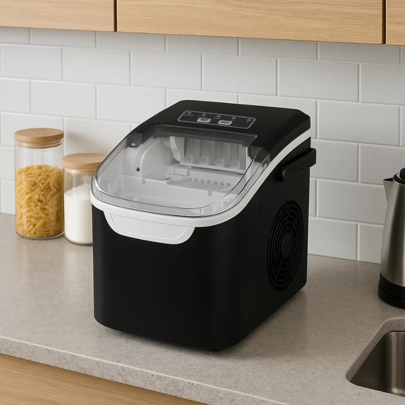 Small Compact Ice Cube Maker Review