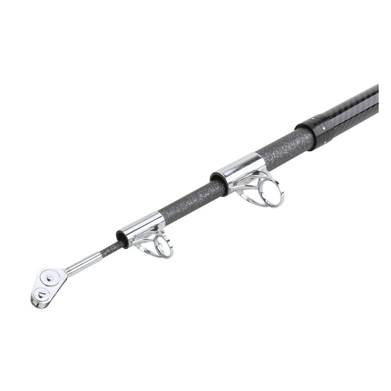 Echosonda, 3,6 M Wędka Wędka Węgla Węglowa Ultralight Hard 3 Sekcja Fibre MAX Power 65 kg z koła pasowym do połowu na jeziorze, łodzi, pod lodem