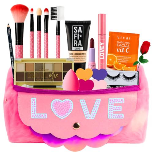 Maleta Kit Completo De Maquiagem