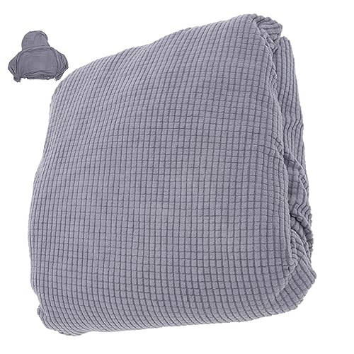 OUNONA Stretch Recliner Slipcovers Premium Polyester Chair Cover for Recliner Chairs and Easy to Install Simple Design for Indoor Lounge Chair Protection Grey Color