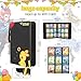 Trading Card Album Binder Compatible with Most Standard Size Cards,9-Pocket fits 900 Cards Collect Holder Album with Removable Sleeves - Gifts for Game Fans-06