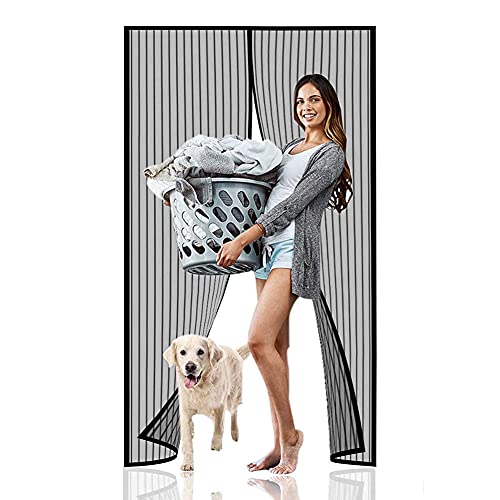 MENGH Zanzariera Magnetica per Porte 130x255cm