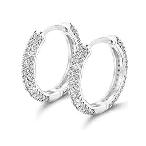 ソフィーブハイ　Small Blondeau Hoops - Silver Small Blondeau Hoops — Silver – La Garçonne