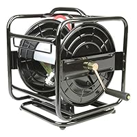 回転台付き　エアーホースリール　ワンタッチカプラ付　３０ｍ+１ｍ 十川 エアーホースリール 30m 超柔軟 匠のエアーリール 6.5mm
