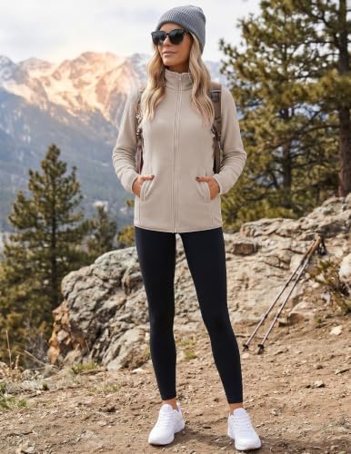 Zeagoo Fall Jackets for Women 2026 Fleece Outwear Zip Up Winter Coats - image 3