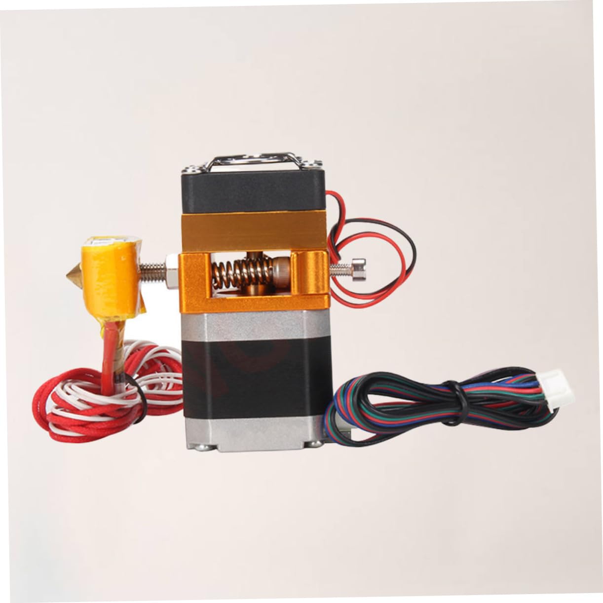 3d-drucker Extruderkopf 1, 75mm 0, 4mm 12 V 40 W Kupfer | Aluminiumlegierung und Edelstahl, Ersatz für Verschlissene Einheit, Passend als Heizblock für Präzisen Betrieb