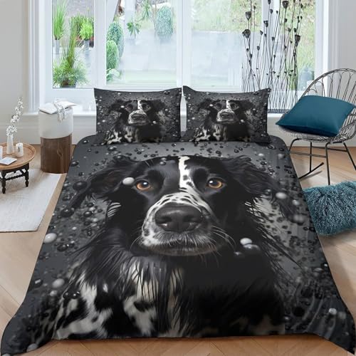 Housse de couette chrétienne 3D résistante pour lit de couple avec fermeture éclair - 4