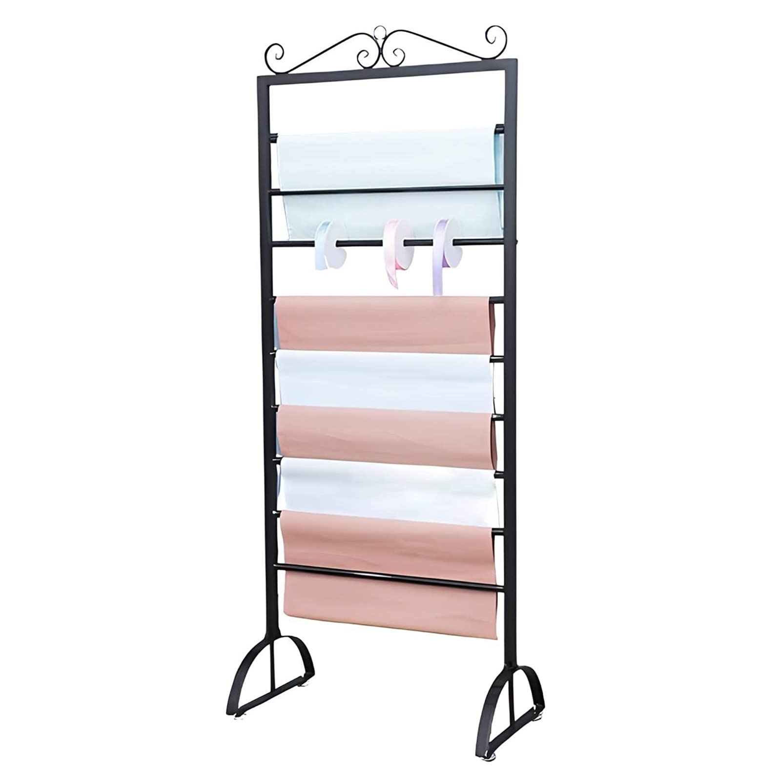 Corbatero Organizador Cinturones Percha Pañuelos Estrecho Portacintas, Moderno Resistente Perchero Para Bufandas, Perchero Para Ropa Para Tienda Armario Inicio ( Color : Black , Size : LONG 90cm/35.4i